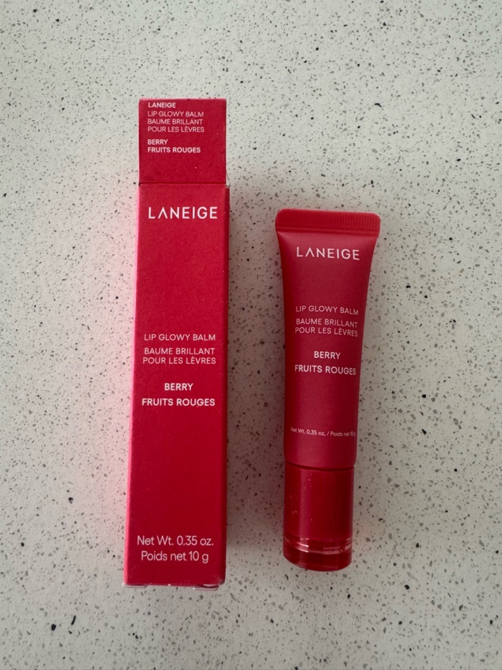 LANEIGE Lip Glowy Balm - Berry Red
